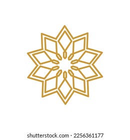 diseño vectorial de ornamento de día islámico