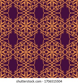 adorno islamico sin fisuras. Concepto Ramadan Kareem adecuado para el diseño de sitios web y de impresión.