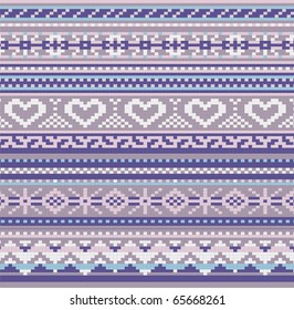 Ornament for knitting ( jacquard)