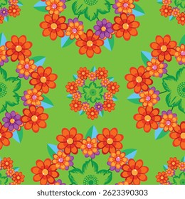 ornament leaf pattern seamless designs