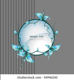 Ornament from leaves