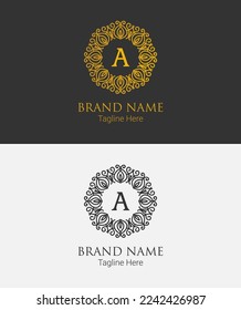 Ornament logo design, for Boutique, Hotel, Jewelry, Restaurant, Premium logo design, etc.