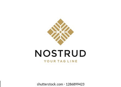 Ornament logo design concept. Universal ornament design.