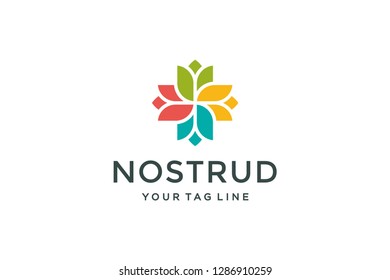 Ornament logo design concept. Universal ornament design.