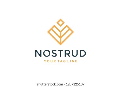 Ornament logo design concept. Universal ornament design.