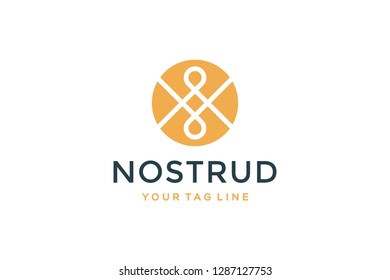 Ornament logo design concept. Universal ornament design.