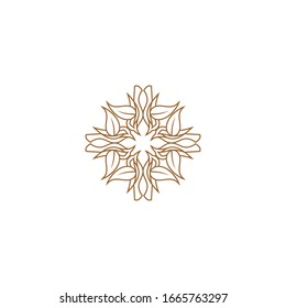 Dekoration der Vektorillustration für die Dekoration der Dekoration von Ornament-Logos, floriert kalligraphische Elegant-Royal-Rahmenlinien. Gut für Luxuscreme