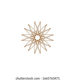 Dekoration der Vektorillustration für die Dekoration der Dekoration von Ornament-Logos, floriert kalligraphische Elegant-Royal-Rahmenlinien. Gut für Luxuscreme