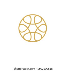 ornament logo design vector template sign icon
