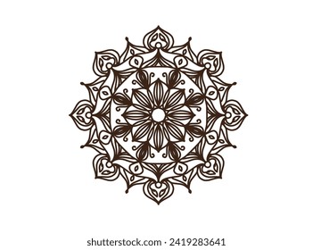 ornament logo icon vector design. Elegant premium ornament vector logotype symbol