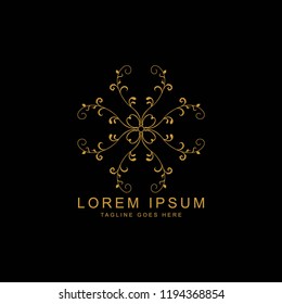 ornament logo template