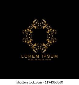 ornament logo template
