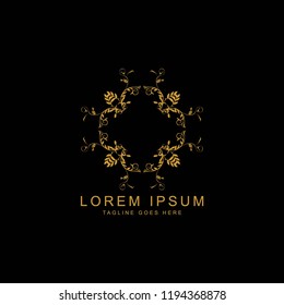 ornament logo template