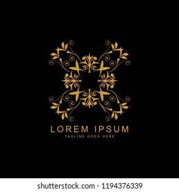 ornament logo template