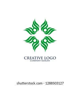 ornament logo template