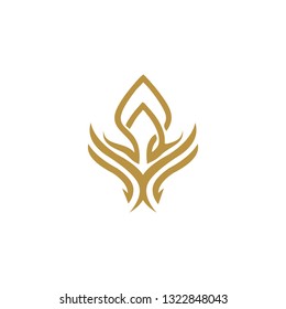 ornament logo template