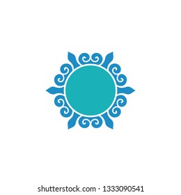 ornament logo template