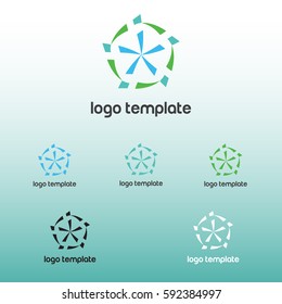 Ornament logo template