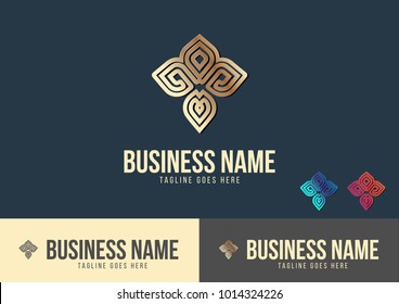 Ornament Logo Template Design Vector