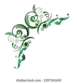 ornament  logo with unique character