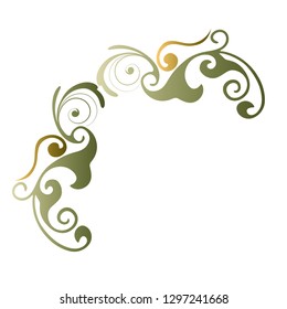 ornament  logo with unique character