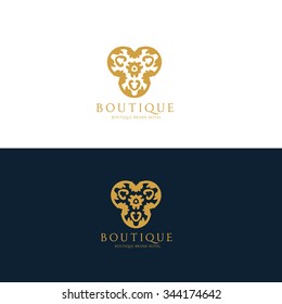 Ornament Luxury Boutique Logo Template