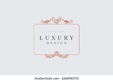 Ornament Luxury Card  - Vector