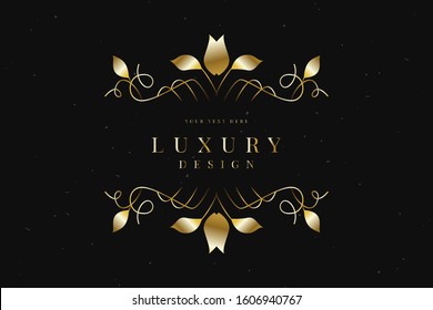 Ornament Luxury Card  - Vector