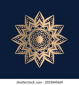 Ornament luxury mandala background Template