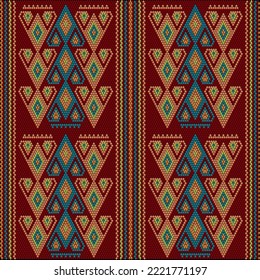 Ornament  is made in bright, juicy, perfectly matching colors. Ornament, mosaic, ethnic, folk pattern. 