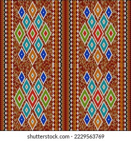 Ornament  is made in bright, juicy, perfectly matching colors. Ornament, mosaic, ethnic, folk pattern. 