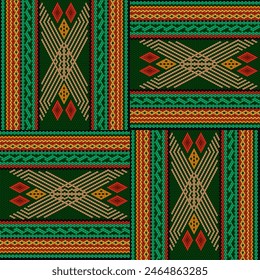 Ornament  is made in bright, juicy, perfectly matching colors. Ornament, mosaic, ethnic, folk pattern. 