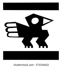 Ornament of Mexican and Maya