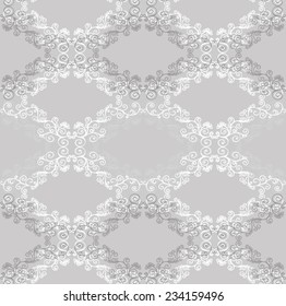 ornament of monograms, seamless texture