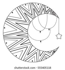 Ornament moon