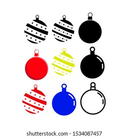 Ornament natal illustration icon vector design template