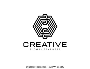  diseño del logotipo de ornamento o vector