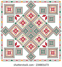 ornament  on a white background