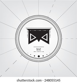 ornament owl  line  