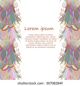 Ornament pattern card