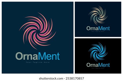 Diseño de Plantilla de logotipo de arte y artesanía de lujo moderno