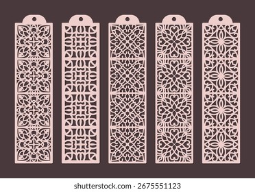 Patrón de ornamento para cortar con láser de ornamento