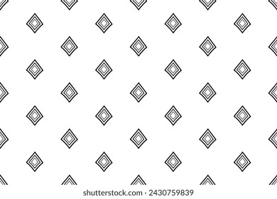 Diseño de patrón de adorno. Tejido de repetición clásico