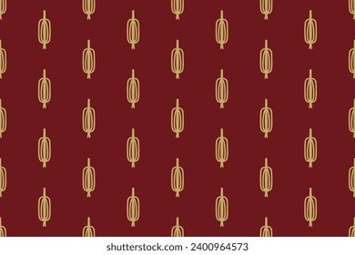 Ornament pattern design with decorative motif.  background in flat style. repeat and seamless vector for wallpapers, wrapping paper, packaging  printing business, textile, fabric