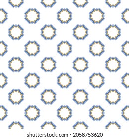 Ornament pattern design template with flower motif. decorative background in flat style. repeat and seamless vector for wallpapers, wrapping paper, packaging, printing business, textile, fabric