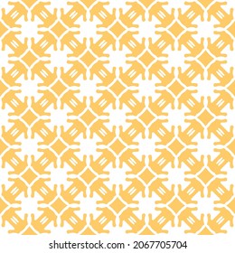 Ornament pattern design template with flower motif. decorative background in flat style. repeat and seamless vector for wallpapers, wrapping paper, packaging, printing business, textile, fabric