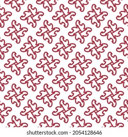 Ornament pattern design template with lines. flower motif. decorative background in flat style. repeat and seamless vector for wallpapers, wrapping paper, packaging, printing business, textile, fabric