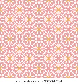 Plantilla de diseño de patrones de ornamentos con motivos de líneas. fondo decorativo de estilo plano. vectores repetidos y sin fisuras para papel de pared, papel de embalaje, embalaje, imprenta, textiles, tela