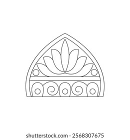 Ornament Pattern design vector style file. Peaceful Petals, Ability to Relax, Brain Experiences, Harmonious Haven, Peaceful Portraits, Blossoming Beauty mandala design.