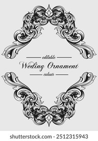 ornament pattern frame decoration element